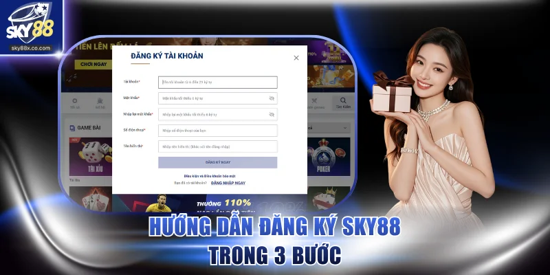 Hướng dẫn đăng ký SKY88 trong 3 bước
